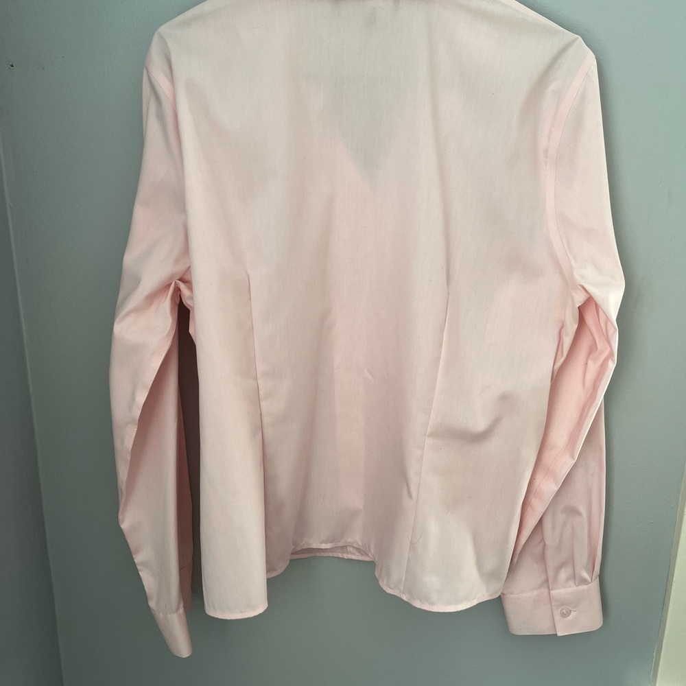 Jones Wear Pink Button‎ Down Shirt Classic Style - Picture 2 of 9